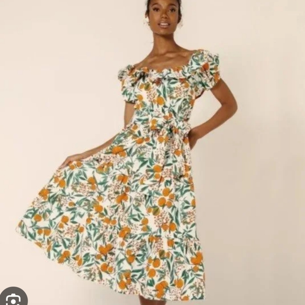 Rachel Parcell Orange Blossom Dress 🍊